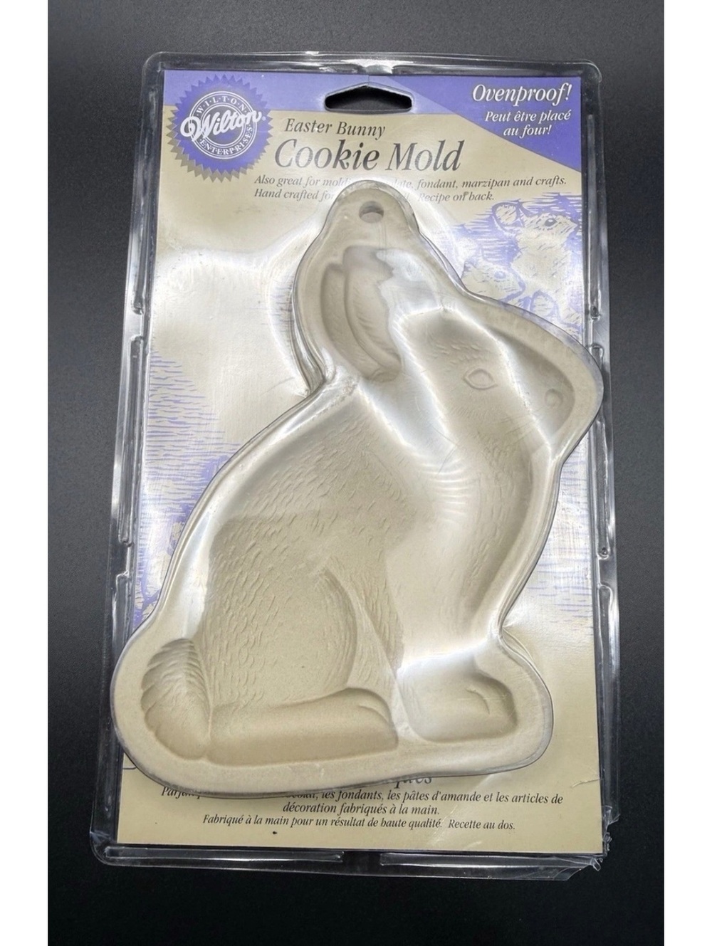 Wilton Easter Bunny Cookie Mold - Ovenproof vintage